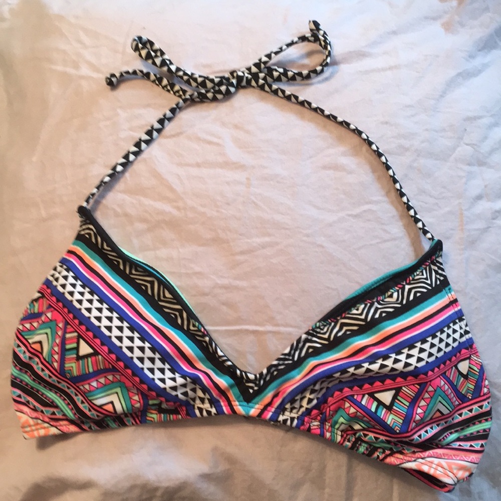 Tribal Print Bikini Top